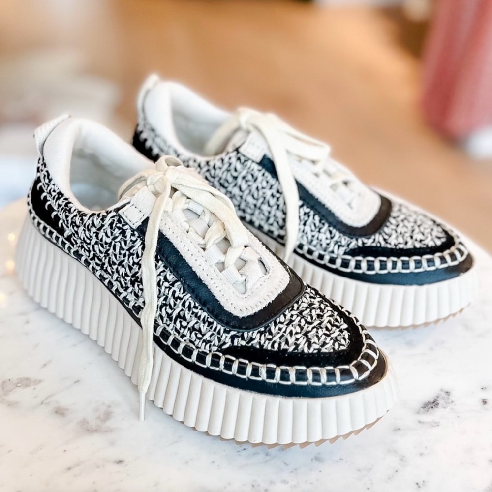 Dolce Vita Dolen Black & White Sneaker